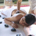 Hot stone massage